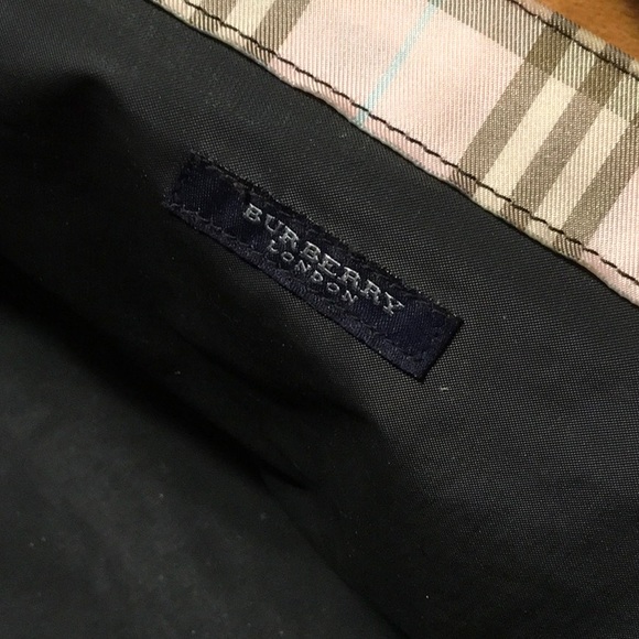 Burberry London Pink Nova Check Tote Shopper Distressed - Picture 9 of 15